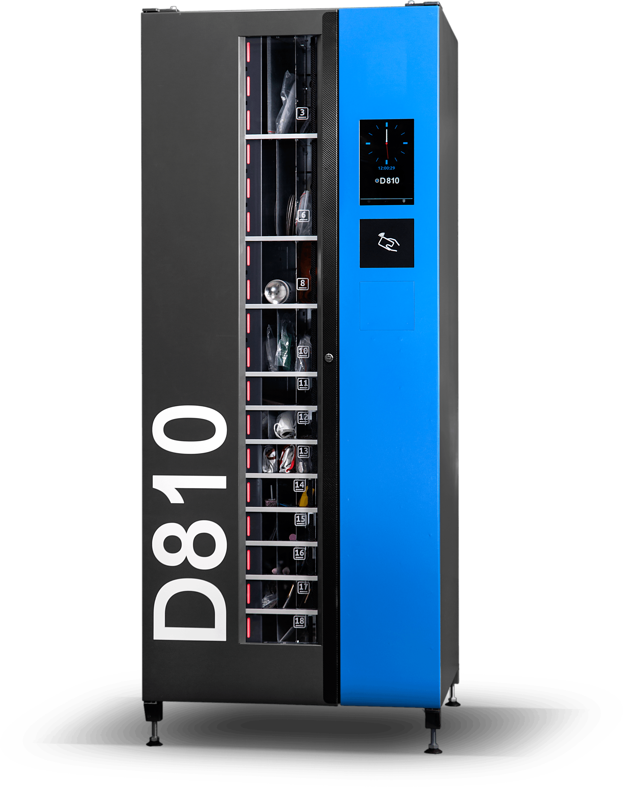 Inventory management industrial vending machine ASD D810